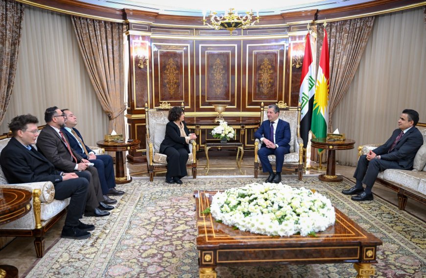 Serokwezîrê Kurdistanê Pêşwaziyê Li Berîvan Aymaz Kir