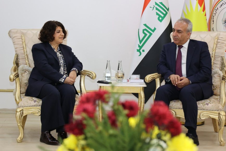 Bêrîvan Aymaz Serdana Dezgeha Xêrxwazî ya Barzanî kir