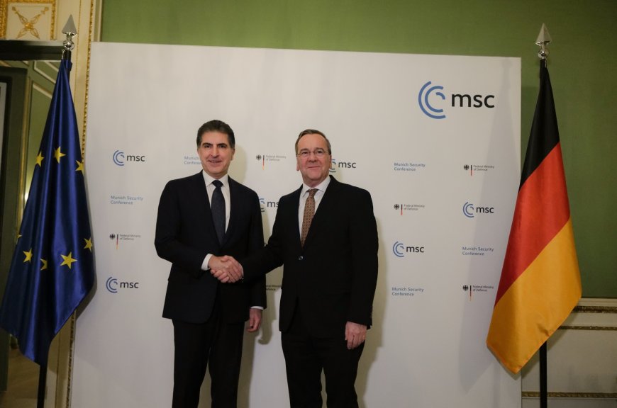 Serok Nêçîrvan Barzanî û Wezîrê Berevaniyê yê Almanyayê hevkariya hevbeş gotûbêj kirin