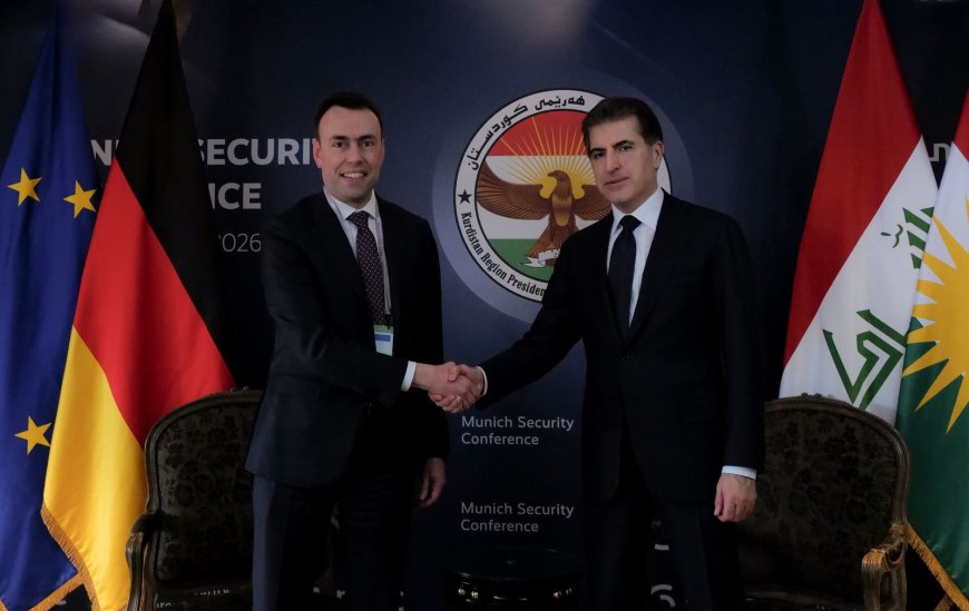 Serok Nêçîrvan Barzanî Spasiya Almanyayê Kir.