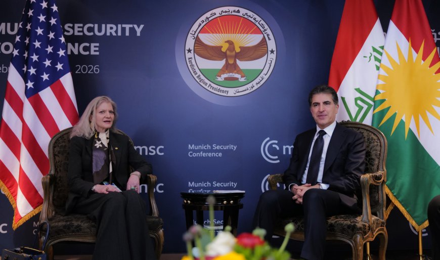 Serok Nêçîrvan Barzanî û Birîkara Wezîrê Derve yê Amerîkayê Civiyan