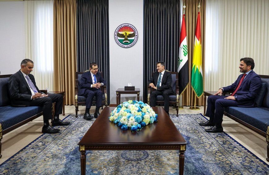 Dr. Nûrî Osman û Konsolosê Giştî yê Urdinê tekez li ser pêşxistina peywendiyan kirin.