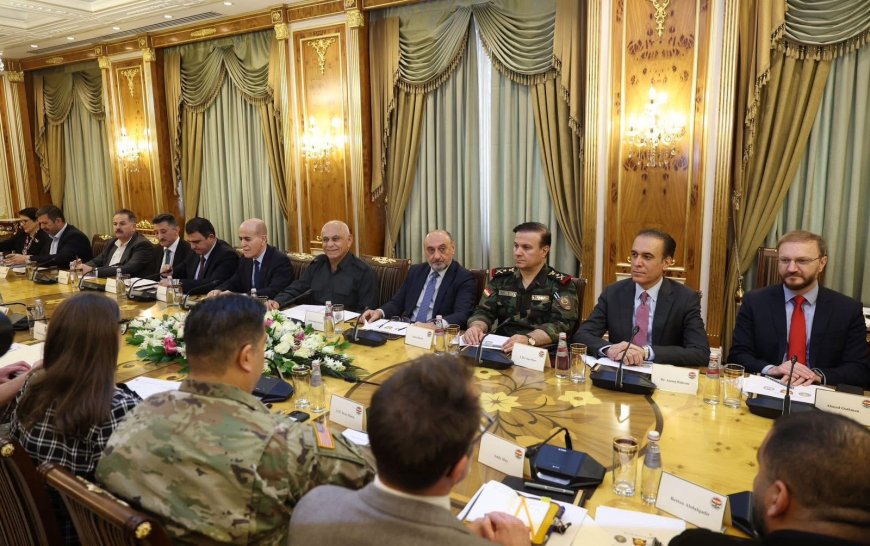 هەرێمی کوردستان و ئەمەریکا پرۆسەی چاکسازیی پێشمەرگە تاوتوێ دەکەن