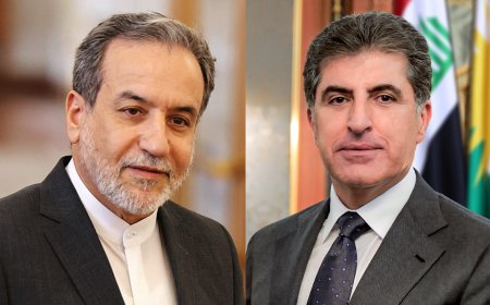 Serok Nêçîrvan Barzanî û Wezîrê Derve yê Îranê Pêşhatên Herêmê Gotûbêj Kirin
