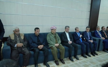 Serok Barzanî Beşdariya Sersaxiya Şehîd Welat Tahir kir