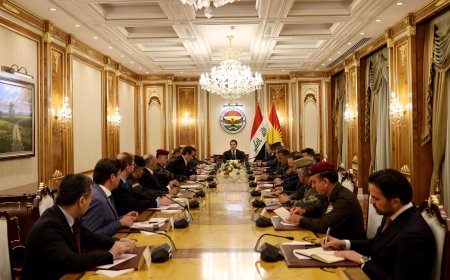 سەرۆک نێچیرڤان بارزانی سەرپەرشتیی کۆبوونەوەیەکی باڵای سەربازی و ئەمنی دەکات