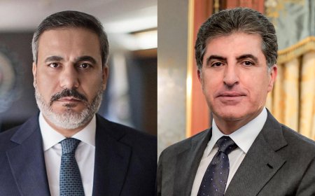 سەرۆک نێچیرڤان بارزانی پەیامێکی پیرۆزبایی لە وەزیری دەرەوەی تورکیاوە پێگەیشت