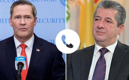 مەسروور بارزانی و نوێنەری ئەمەریکا لە نەتەوە یەکگرتووەکان دۆخی ناوچەکەیان تاوتوێ کرد