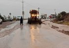 رێگەوبانی سلێمانی: لافاو 10 ملیار دینار زیانی بە رێگەکان گەیاندووە