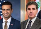 Serok Nêçîrvan Barzanî û Kongresman Abraham Hamadeh rewşa herêmê gotûbêj kirin