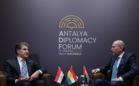 سەرۆک نێچیرڤان بارزانی و وەزیری دەرەوەی ئوردن داكۆكى لە بره‌ودان به‌ پەیوەندییەکان دەکەنەوە