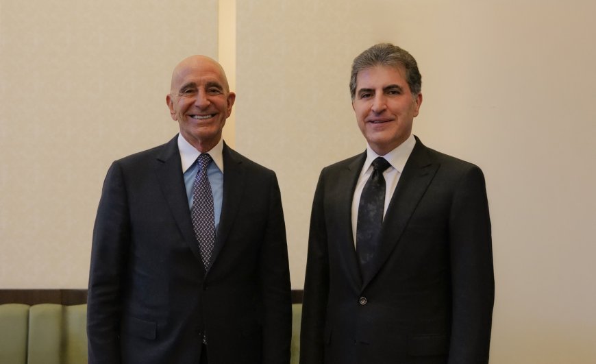 Serok Nêçîrvan Barzanî û nûnerê serok Trump yê karûbarên Sûriyê, rewşa navçeyê gotûbêj kirin