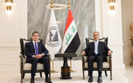 Serokê Herêma Kurdistanê spasiya rola Serokê Desthilata Dadwerî dike