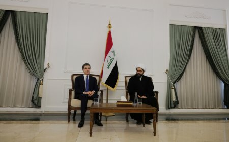 Serok Nêçîrvan Barzanî bi Sekreterê Giştî yê Tevgera Esayîb Ehlulheq re civiya