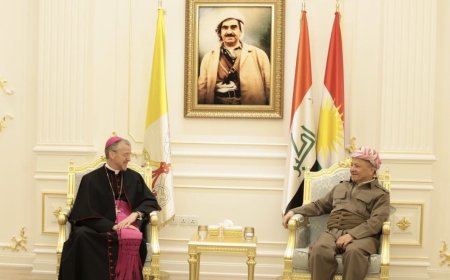 سەرۆک بارزانی بۆ باڵیۆزی ڤاتیکان: پێکەوەژیان لە کوردستان بووەتە کولتوور و شانازی پێوەدەکەین