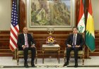 Serok Nêçîrvan Barzanî û Nûnerê Taybet ê Serok Trump Pêşxistina Têkiliyan Gotûbêj Kirin