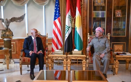 Serok Barzanî pêşwaziyê li nûnerê taybet ê Serokê Amerîkayê yê bo karûbarên Iraq û Sûriyê kir
