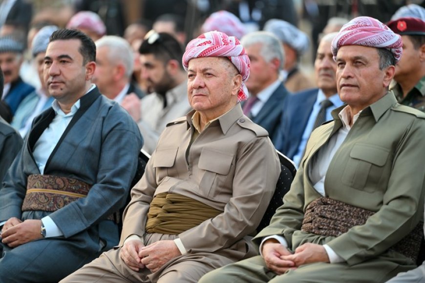 Serok Barzanî beşdariya çaremîn Festîvala Şal û Şapik a li Zaxoyê kir