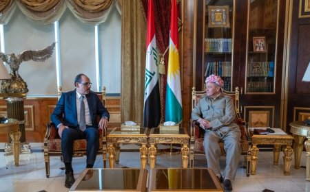 Serok Barzanî pêşwaziya Serokê Saziya Hewalgiriya Neteweyî ya Tirkiyeyê kir