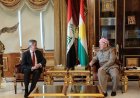 Serok Barzanî pêşwaziya Konsulê Giştî yê Almanyayê li Hewlêrê kir