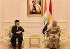 Serok Barzanî pêşwaziyê li Serokê Komela Dadgeriyê ya Kurdistanê kir