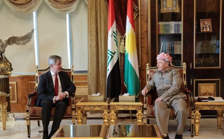 Serok Barzanî pêşwaziya Konsulê Giştî yê Almanyayê li Hewlêrê kir