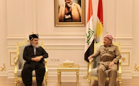 Serok Barzanî pêşwaziyê li Serokê Komela Dadgeriyê ya Kurdistanê kir
