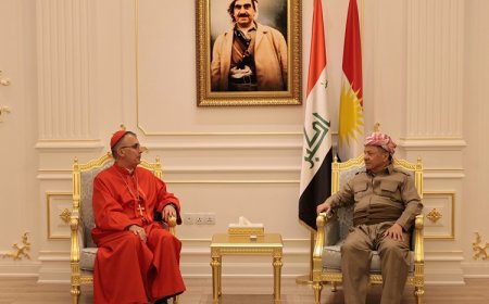 Serok Barzanî pêşwazî li Patrîkê Dêra Kildanî li Iraq û cîhanê kir