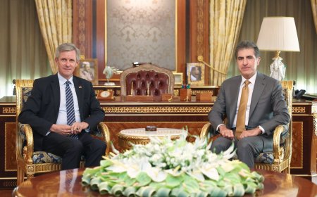 Serokê Herêma Kurdistanê spasiya Konsolê Giştî yê Almanyayê kir