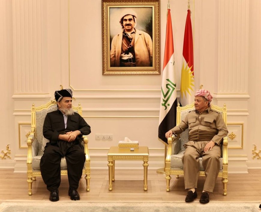 Serok Barzanî pêşwaziyê li Serokê Komela Dadgeriyê ya Kurdistanê kir